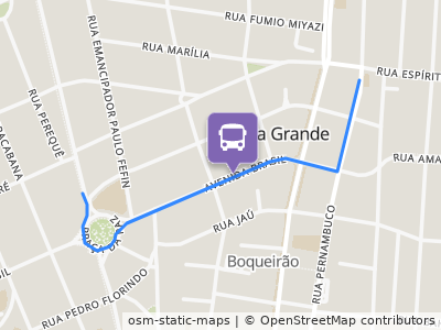Mapa da parada
