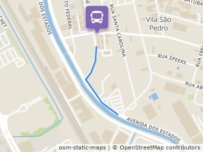 Mapa da parada