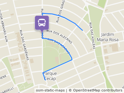 Mapa da parada
