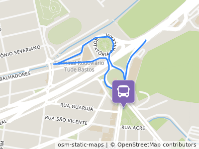 Mapa da parada