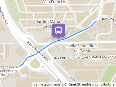 Mapa da parada