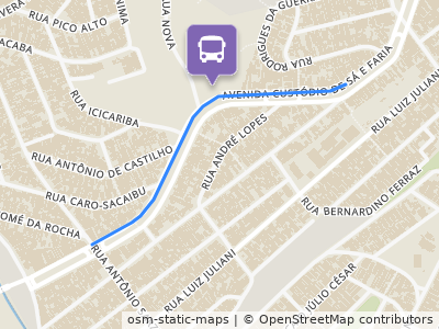 Mapa da parada