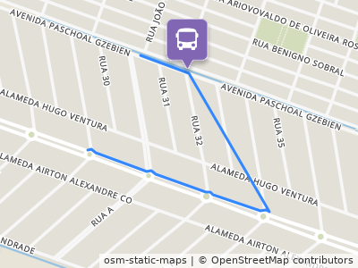 Mapa da parada