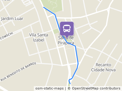 Mapa da parada