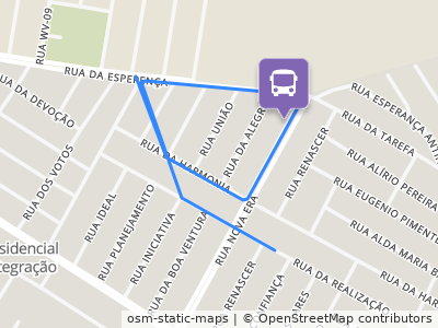 Mapa da parada