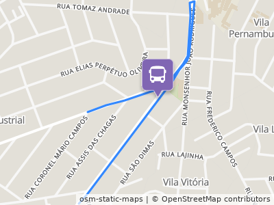 Mapa da parada
