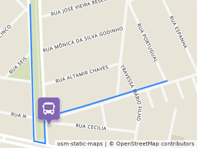 Mapa da parada