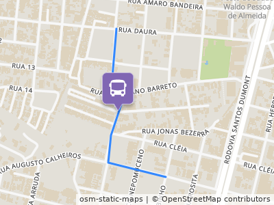Mapa da parada