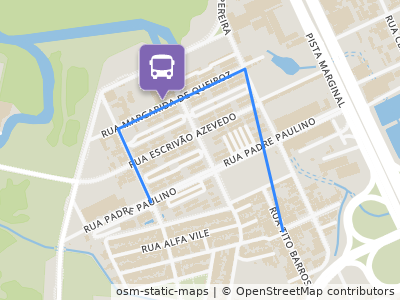 Mapa da parada
