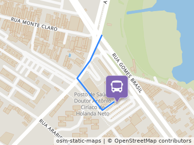 Mapa da parada