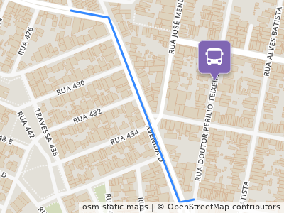 Mapa da parada