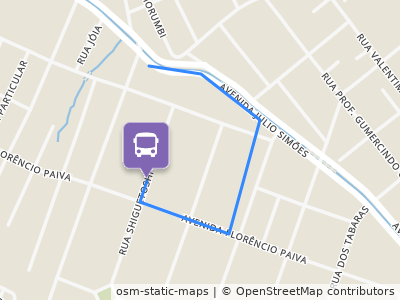 Mapa da parada