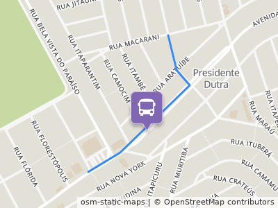 Mapa da parada