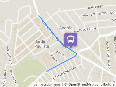 Mapa da parada
