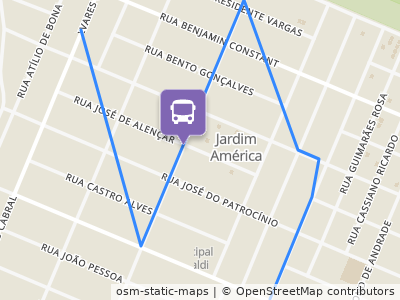 Mapa da parada