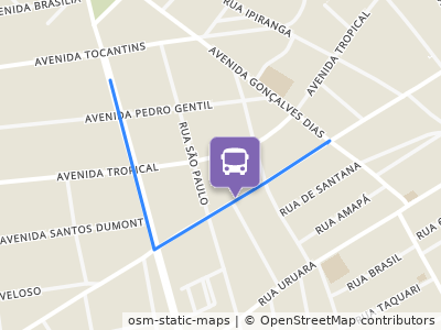 Mapa da parada