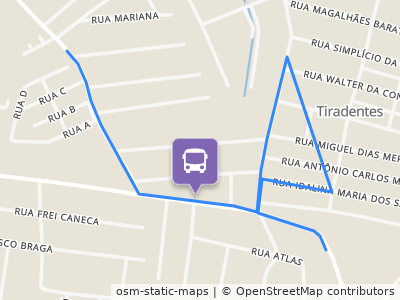 Mapa da parada
