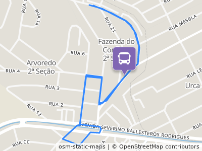 Mapa da parada