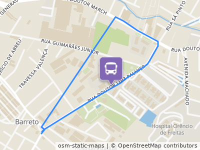 Mapa da parada