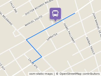 Mapa da parada