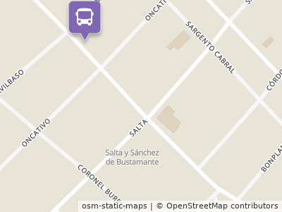 Mapa da parada