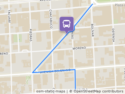 Mapa da parada