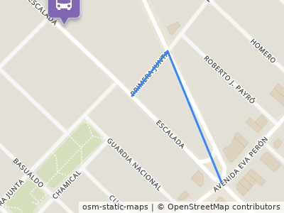 Mapa da parada
