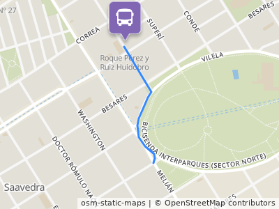 Mapa da parada
