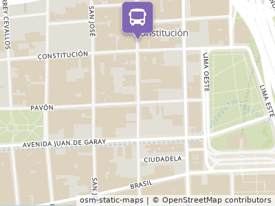Mapa da parada