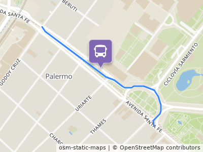 Mapa da parada