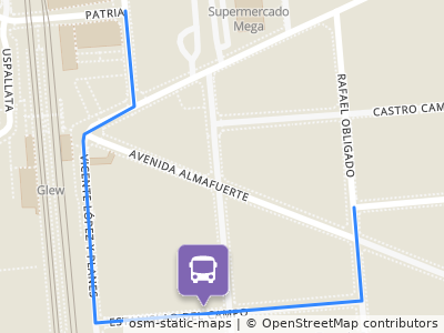 Mapa da parada