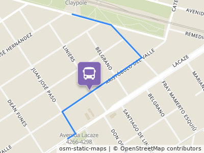 Mapa da parada