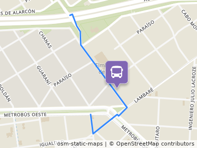 Mapa da parada