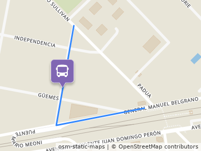 Mapa da parada