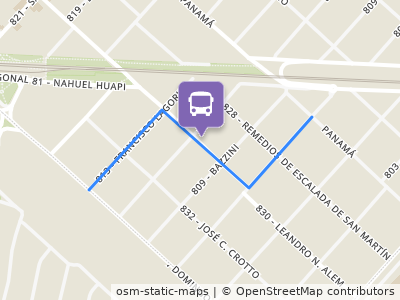 Mapa da parada