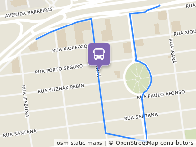 Mapa da parada