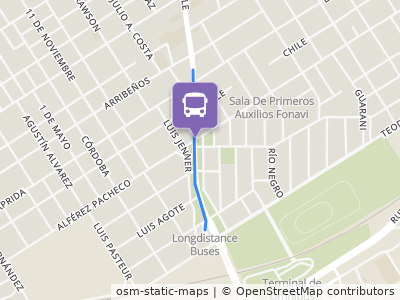 Mapa da parada