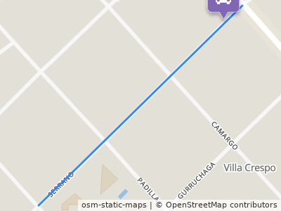 Mapa da parada