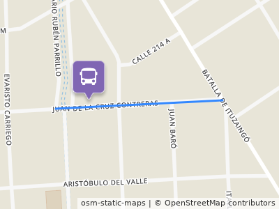 Mapa da parada