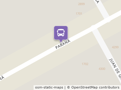 Mapa da parada
