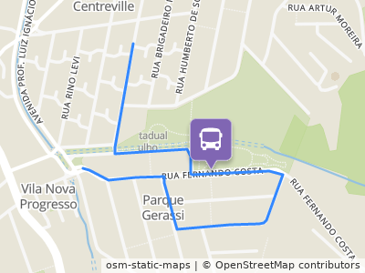 Mapa da parada