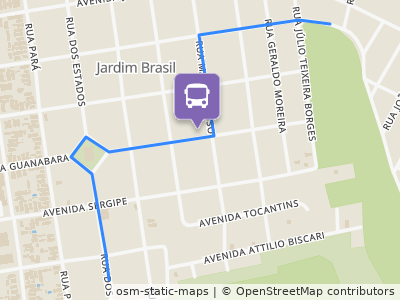 Mapa da parada
