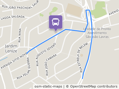 Mapa da parada