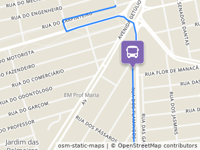 Mapa da parada