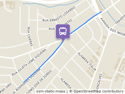 Mapa da parada
