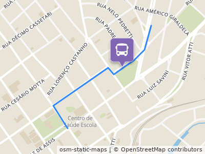 Mapa da parada