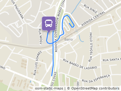 Mapa da parada