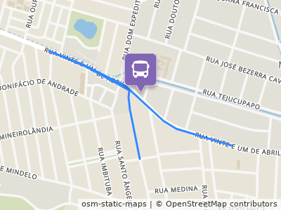 Mapa da parada