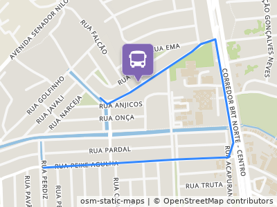 Mapa da parada
