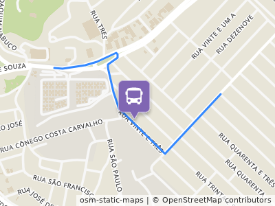 Mapa da parada